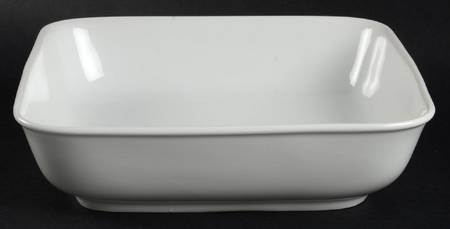 Arzberg White (Shape 1382) 8" Square Vegetable Bowl