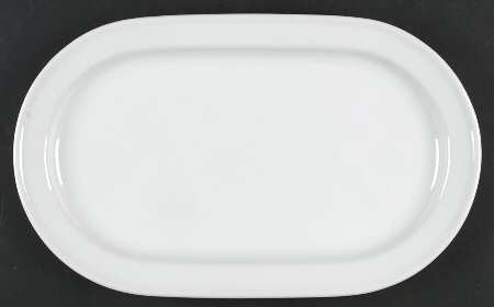 Cult (White) 13" Oval Serving Platter