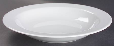 Arzberg White (Shape 1382) Large Rim Soup Bowl
