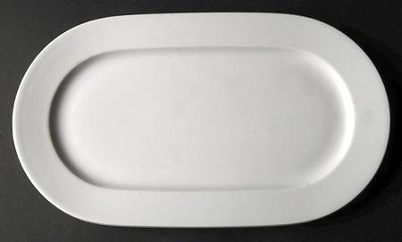 Cult (White) 12" Oval Serving Platter