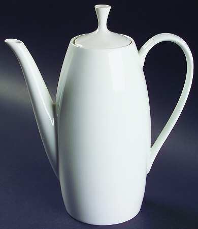 Arzberg White (Shape 2025) Small Coffee Pot & Lid