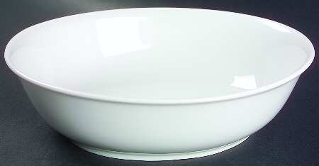 Arzberg White (Shape 2025) 8" Oval Vegetable Bowl
