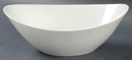 Arzberg White (Shape 2025) 8" Oval Vegetable Bowl