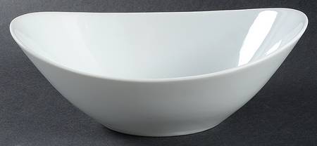 Arzberg White (Shape 2025) 9" Oval Vegetable Bowl