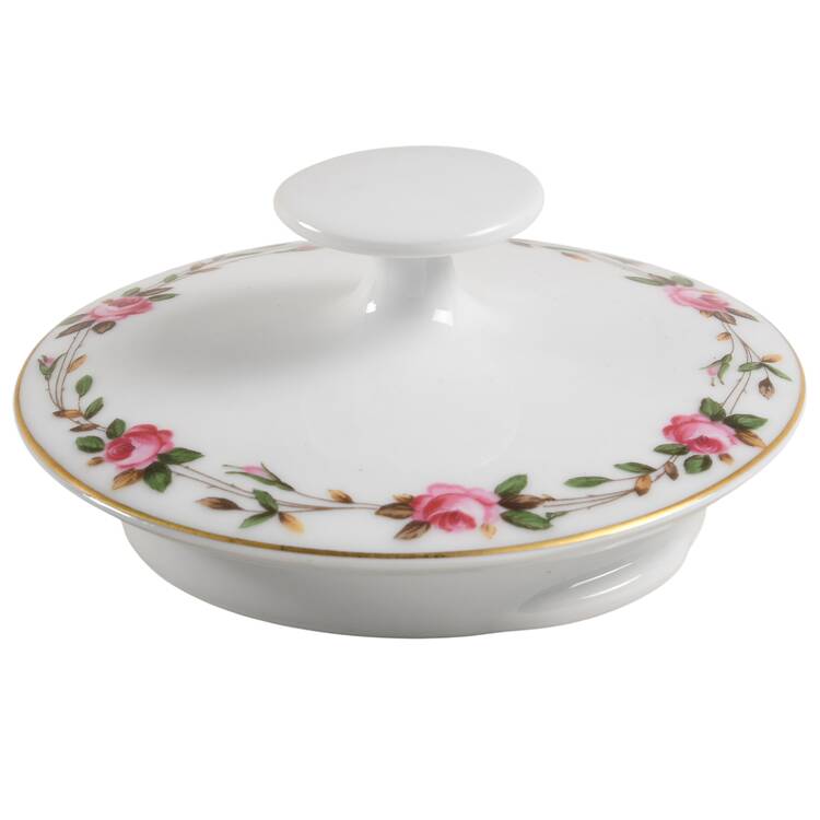 Athena Rose Lid for Teapot