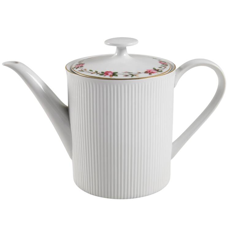 Athena Rose Teapot & Lid