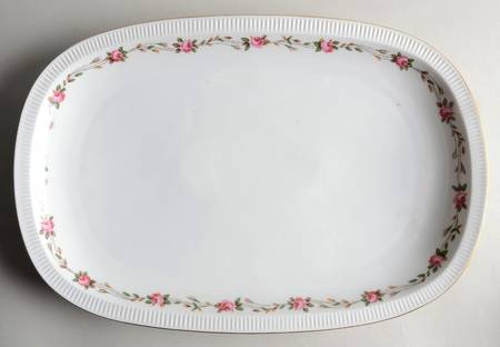 Athena Rose 14" Oval Serving Platter