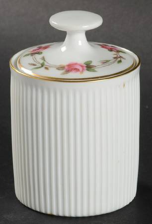Athena Rose Mini Sugar Bowl & Lid