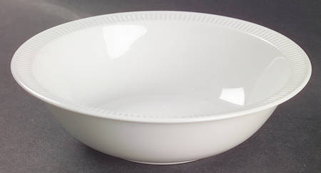 Athena White Rim Cereal Bowl