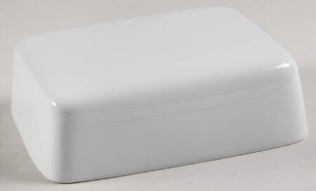 Athena White Lid for Rectangular Butter