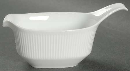 Athena White Butter/Sauce Boat