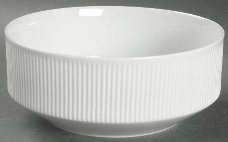 Athena White 6" Round Vegetable Bowl