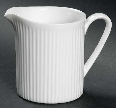 Athena White Mini Creamer