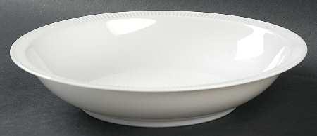Athena White Rim Soup Bowl