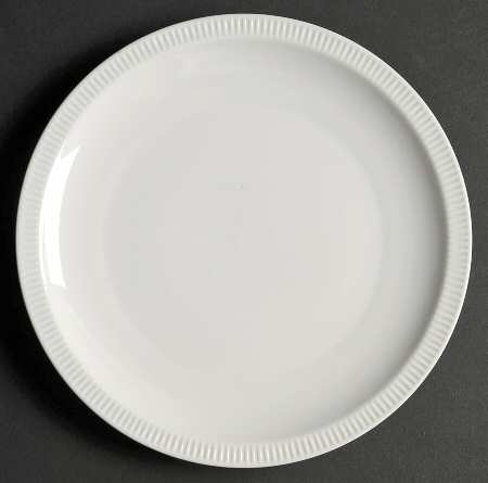 Athena White Salad Plate