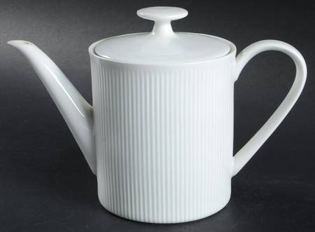 Athena White Mini Teapot & Lid
