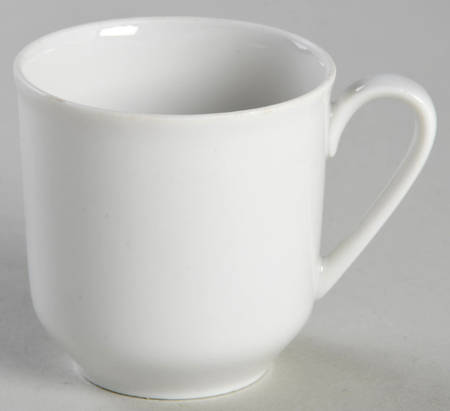 Avante White Demitasse Cup