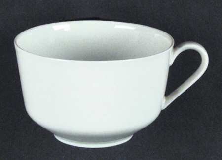 Avante White Flat Cup