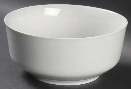 Avante White 6" Round Vegetable Bowl