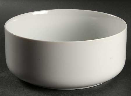 Brasilia White 7" Round Vegetable Bowl