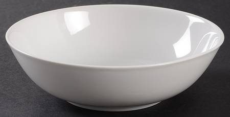 Brasilia White Coupe Cereal Bowl