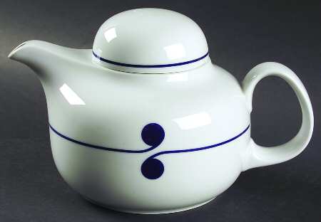Colon Blue Teapot & Lid