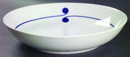 Colon Blue Coupe Soup Bowl