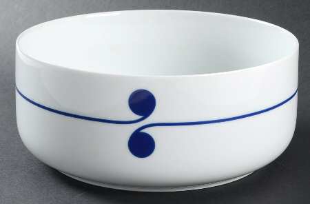 Colon Blue 7" Round Vegetable Bowl