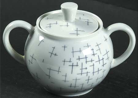 Crossroads Sugar Bowl & Lid