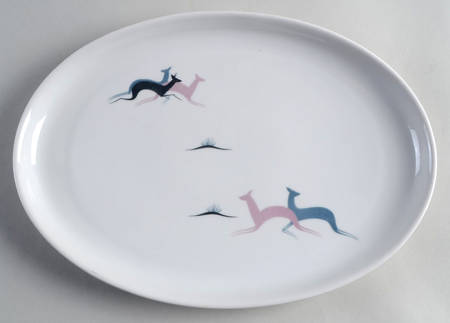 Fawn 12" Oval Serving Platter