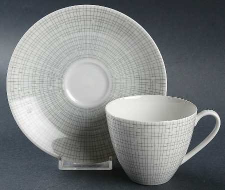 Filigran Flat Cup & Saucer Set