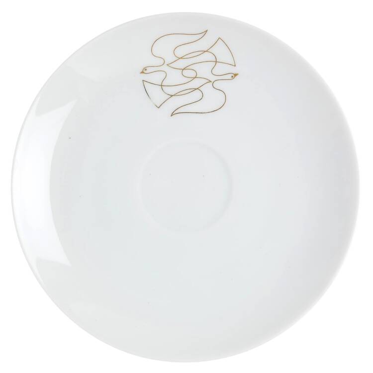Golden Swallow Saucer