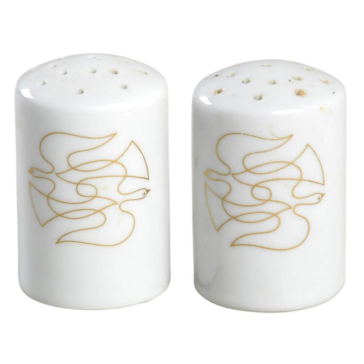 Golden Swallow Salt & Pepper Set