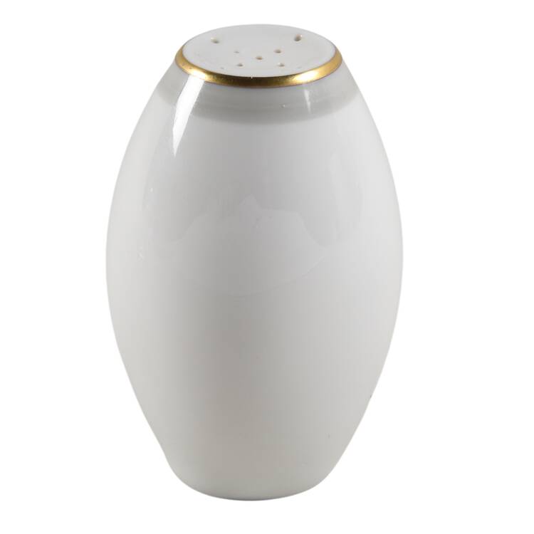 Grey Band with Gold Salt Shaker