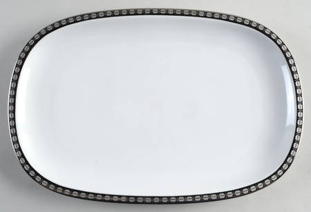 Grand Prix Platine 14" Oval Serving Platter