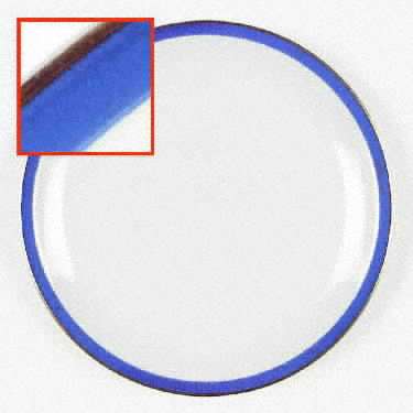 Grand Prix Cobalt Blue Salad Plate