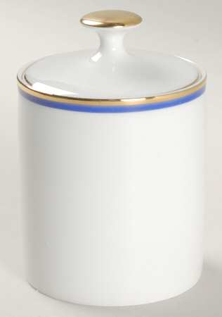 Grand Prix Cobalt Blue Sugar Bowl & Lid