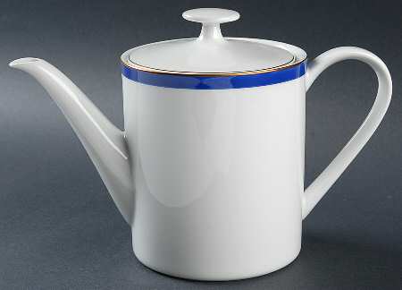 Grand Prix Cobalt Blue Teapot & Lid