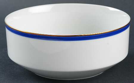 Grand Prix Cobalt Blue 6" Round Vegetable Bowl