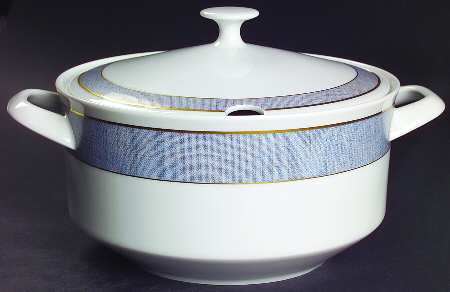 Grand Prix Light Blue Tureen &  Lid