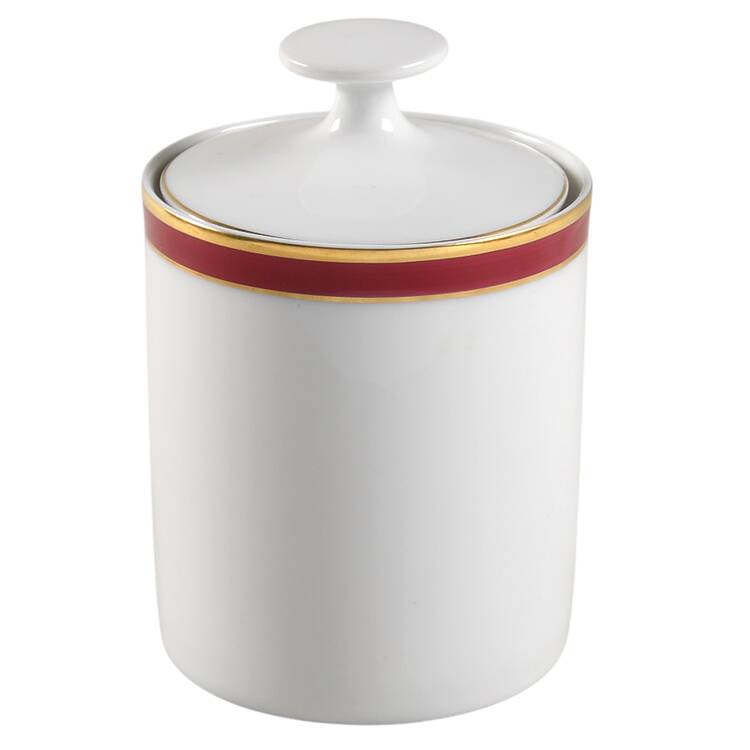 Grand Prix Rouge Sugar Bowl & Lid
