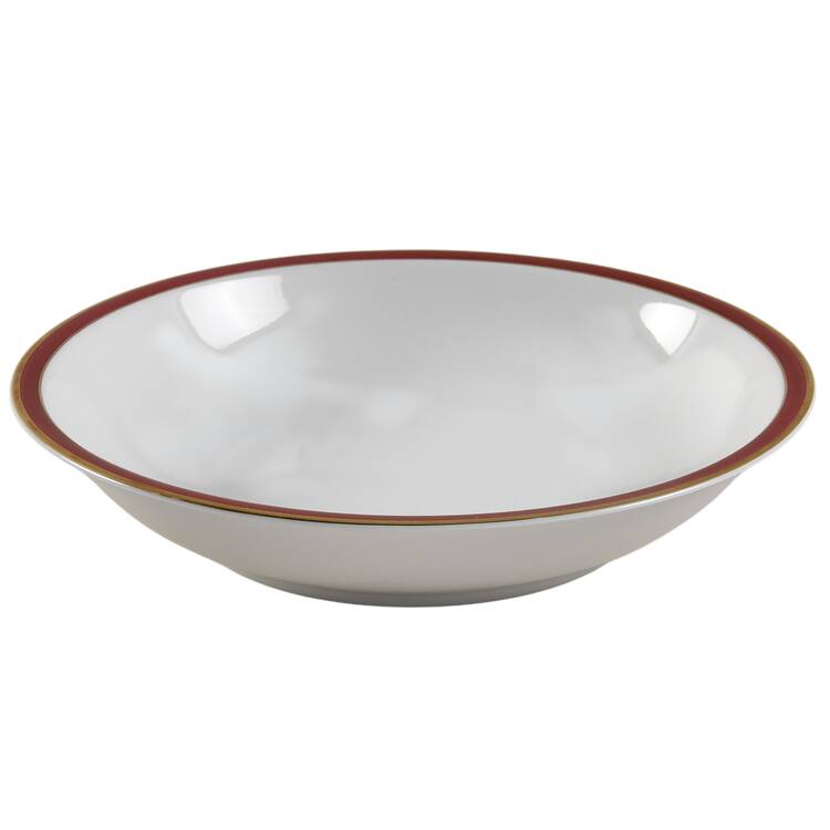 Grand Prix Rouge Rim Soup Bowl