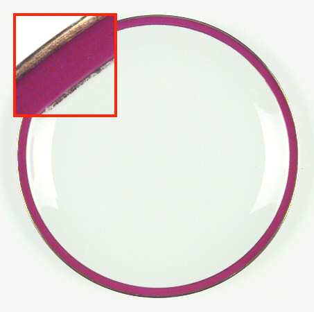 Grand Prix Rouge Salad Plate