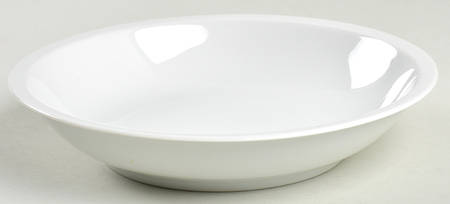 Grand Prix White Rim Soup Bowl