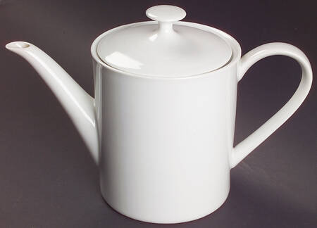 Grand Prix White Teapot & Lid