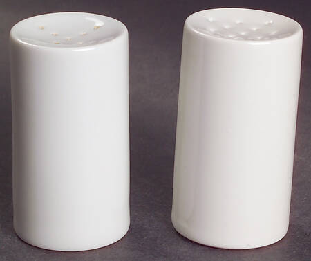 Grand Prix White Salt & Pepper Set