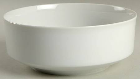 Grand Prix White 7" Round Vegetable Bowl