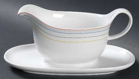 Harmony Gravy Boat with Attached Underplate