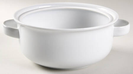 Hobby White 1.5 Quart Round Casserole No Lid