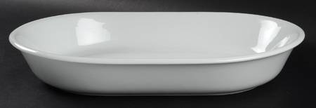 Hobby White Large Oval Baker